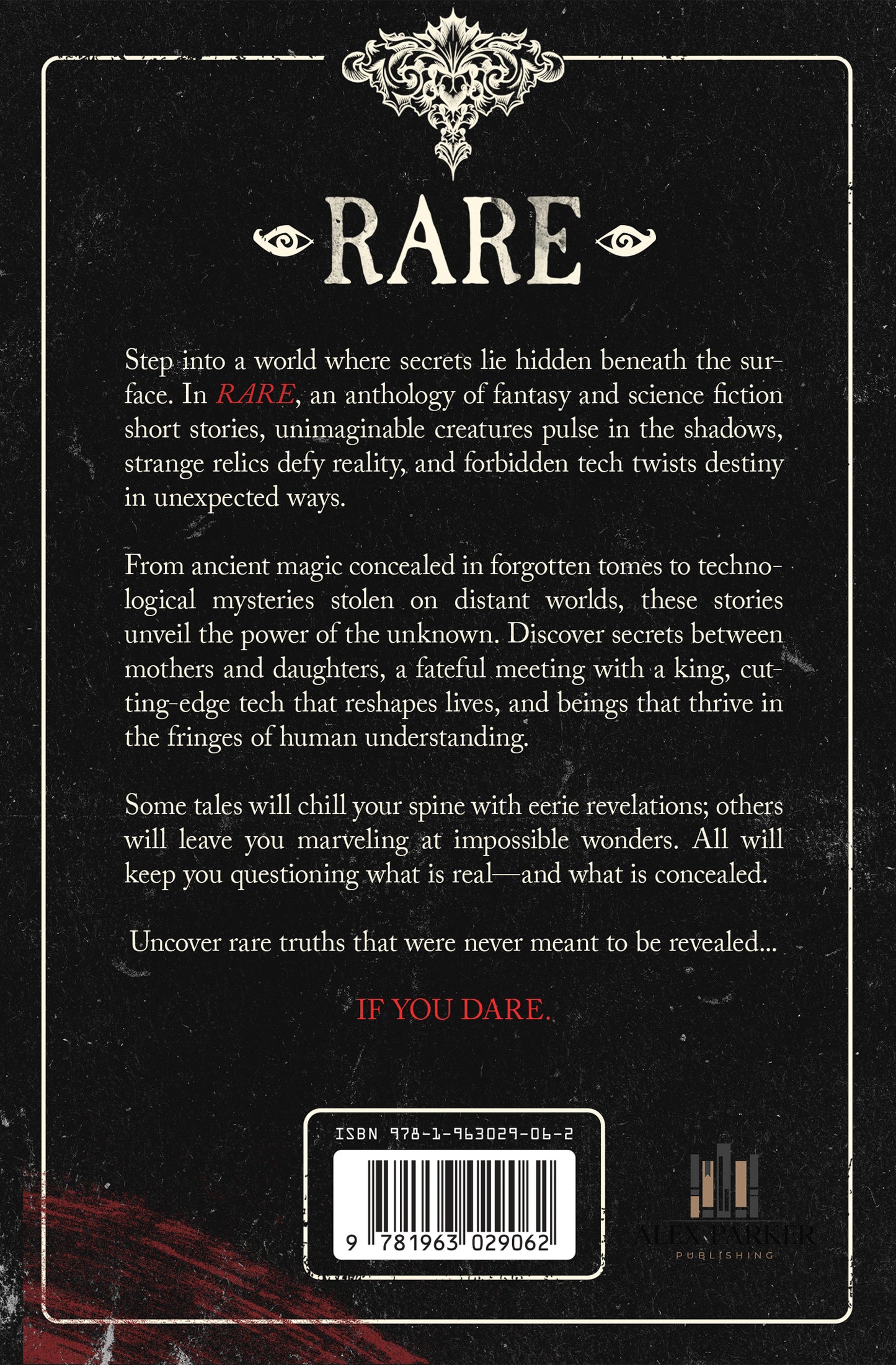 Rare: A dark anthology of unusual secrets